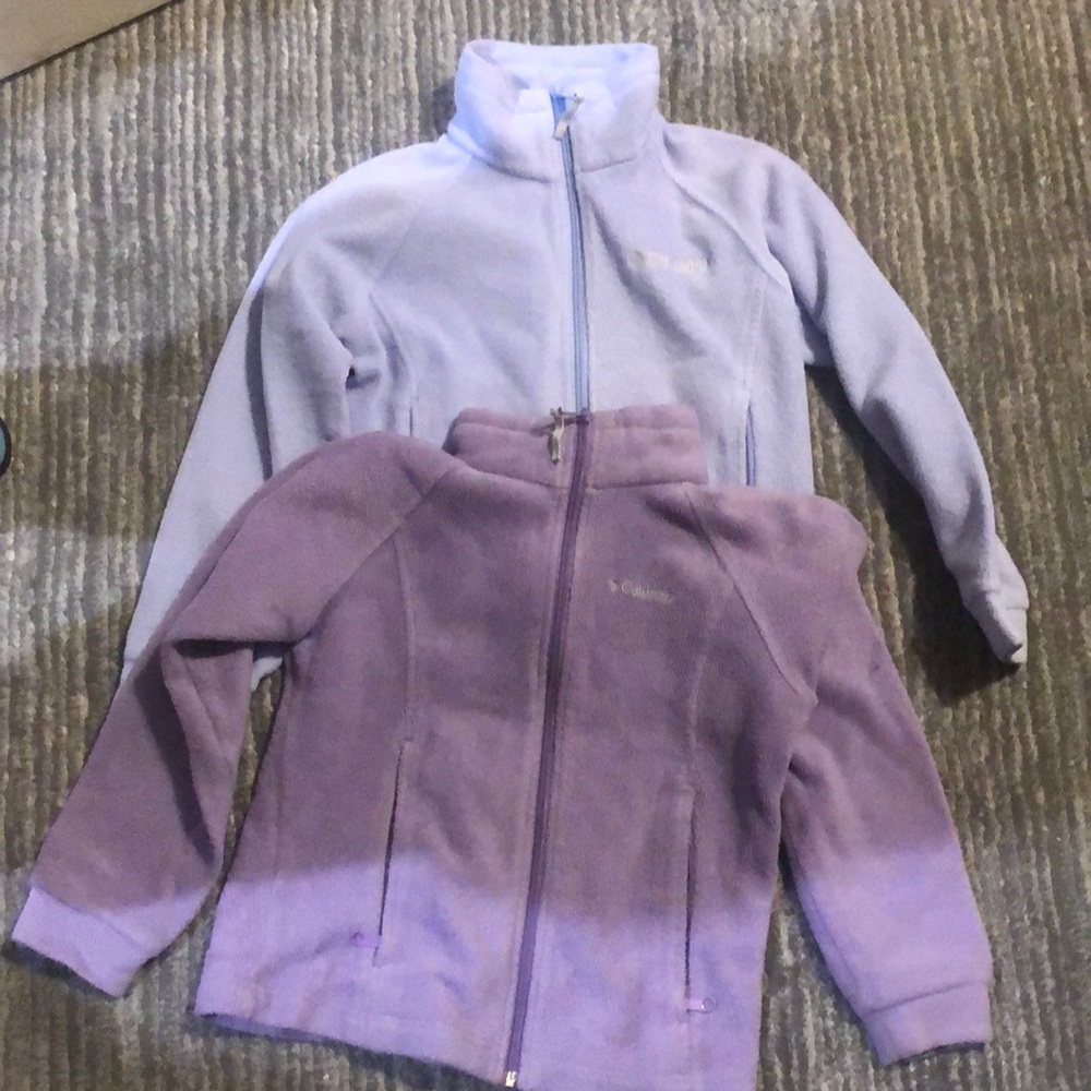 2 Columbia sweaters